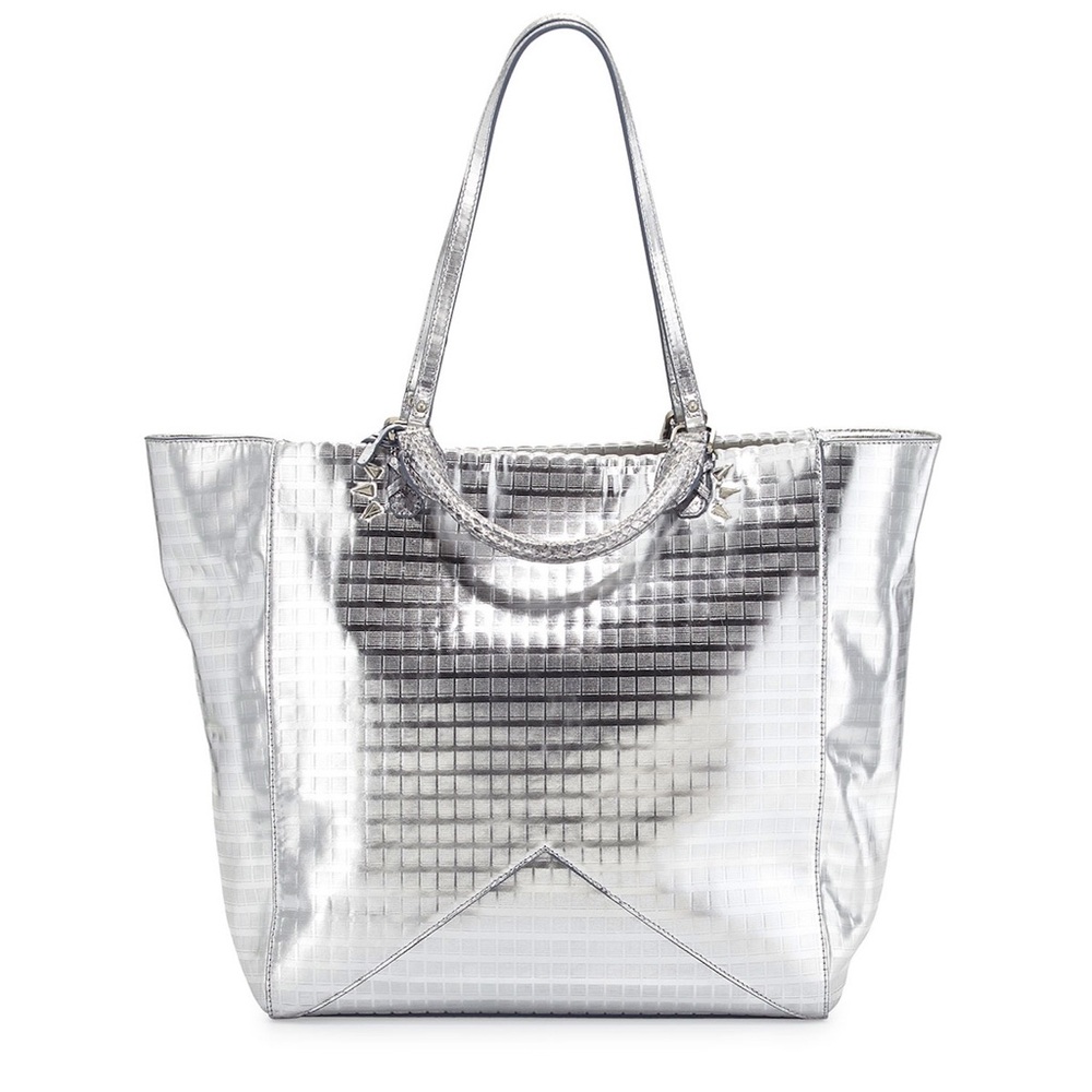 Rafe New York Joey Metallic Leather Tote Bag